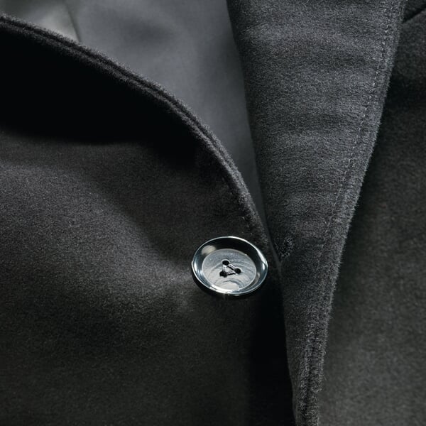 Veste légère pour hommes Moleskin Noir, vue détaillée
