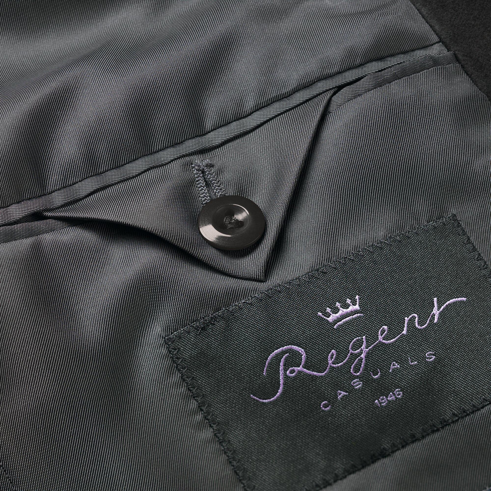 Mens Lightweight Jacket Moleskin, Black | Manufactum