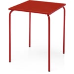 Estoril tafel RAL 3013 Tomaatrood