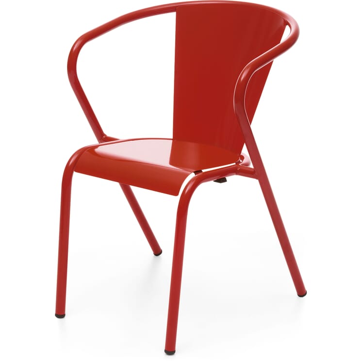 Chaise Estoril, RAL3013 Rouge tomate