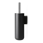 Toilet brush norm wall RAL 9005 Jet black (matt)