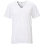 Maillot de corps homme col V Blanc