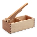 Nøddeknækker med håndtag i massivt træ