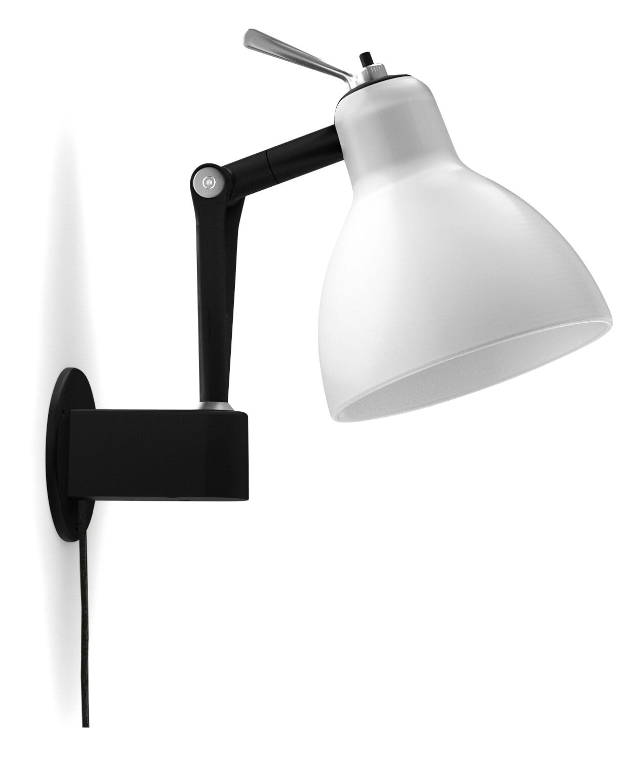 wall mounted swing arm desk lamp