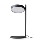 Lampe de table w182 Pastille b2 Noir mat