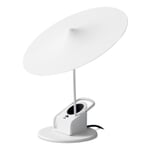 Table and Clip-On Lamp W153 Île White