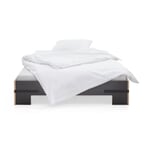 Bed RATCHET BELT BED Black 140 × 200 cm Belts in Black