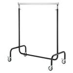 Rolling Grament Rack “Portant” Black