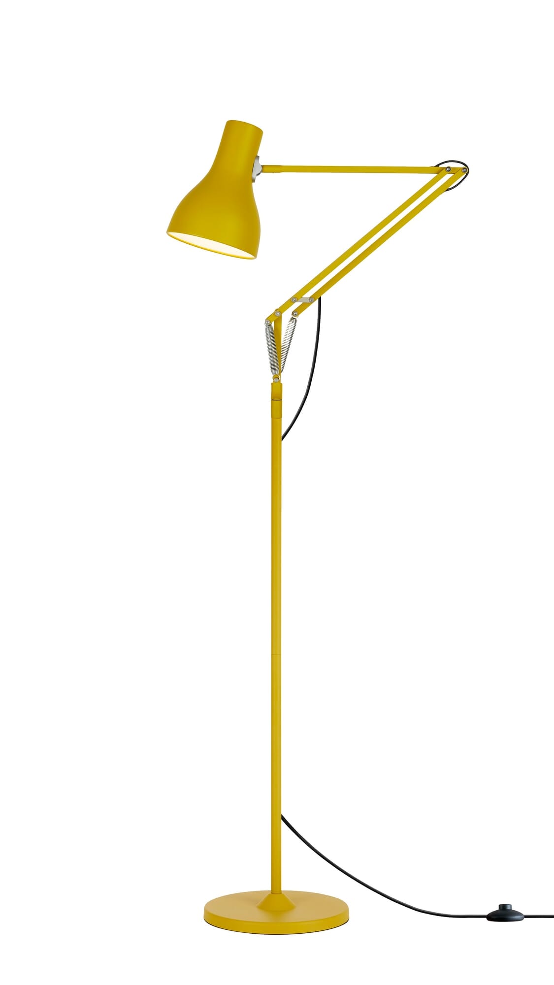 yellow lamp floor