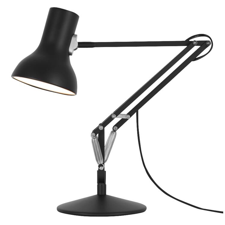 Anglepoise® Mini Type 75 bordlampe, Sort