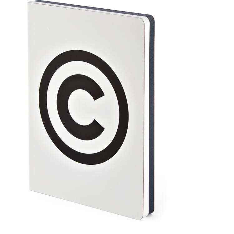 Notizbuch Copyright