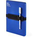 Carnet de notes Not White Bleu