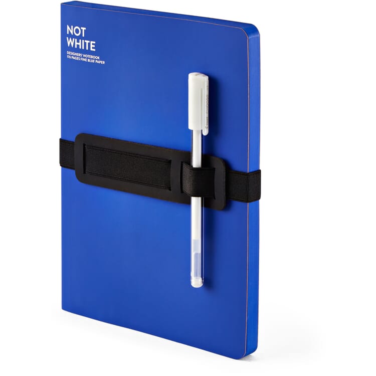 Notesbog ikke hvid, Blue