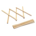 Coaster scissors grid, ash Small