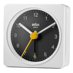Alarm clock Braun, analog White/Black