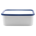 Contenitore smaltato blu e bianco 2,8 l
