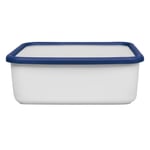Contenitore smaltato blu e bianco 1,9 l