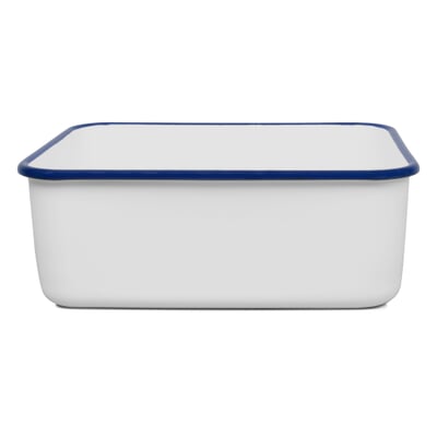 Vorratsbehälter Emaille Blauweiss, 1,9 l | Manufactum