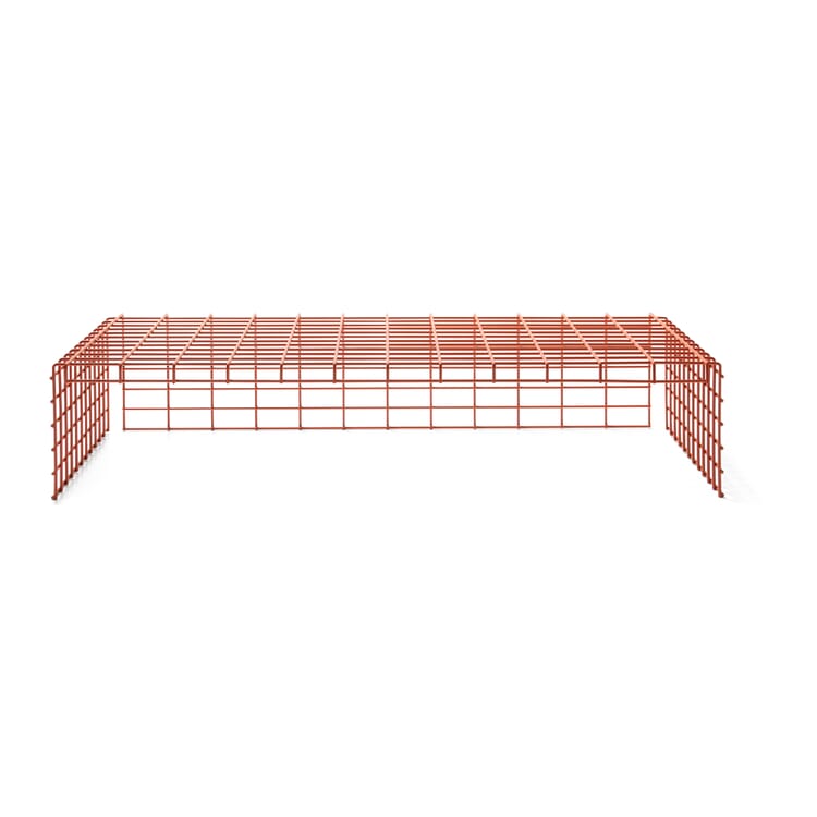 Cestello a maglie per Container DS, RAL 2001 Arancio rossastro