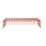 Panier grillagé pour Container DS RAL2001 Orangé rouge