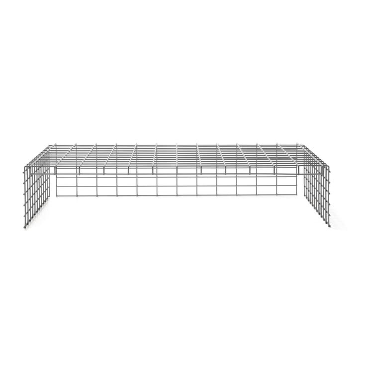 Netkurv lukket Container DS, Galvaniseret