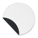 Mirror “Flap” 650 mm RAL 9005 Jet black