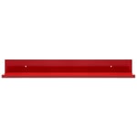 Regal Tragleiste 90 × 10 cm RAL 3020 Verkehrsrot