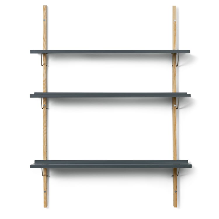 Wall Shelf RM3, Basalt Grey RAL 7012