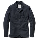 Herren-Baumwolljacke Dunkelblau