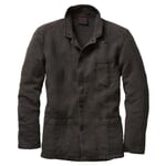 Veste en lin pour homme Graphite