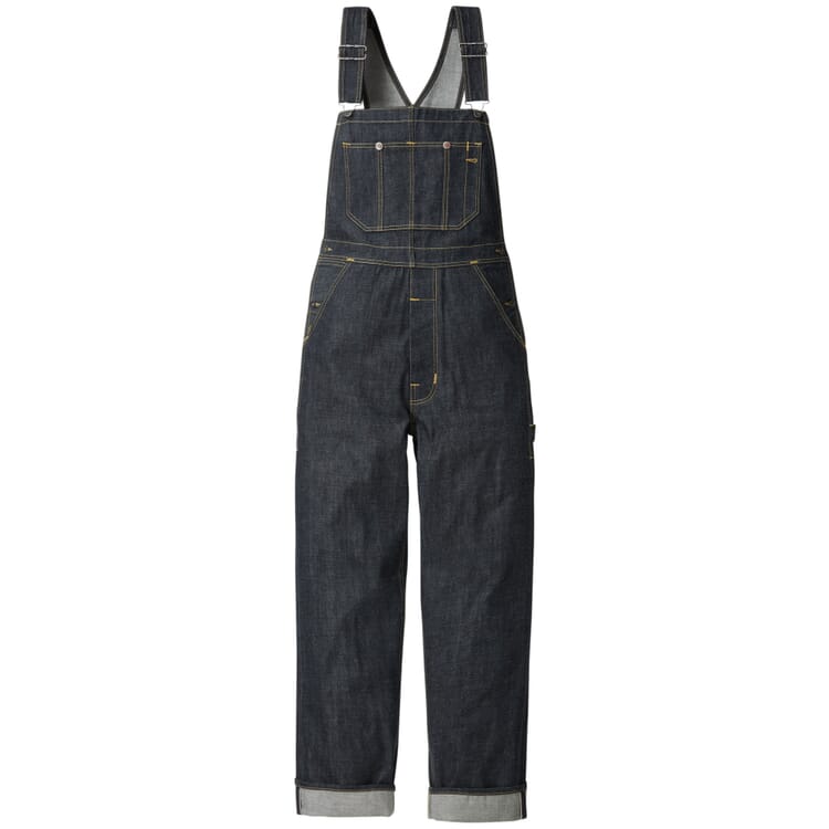 Lommebukser til mænd Mechanic Bib, Denim