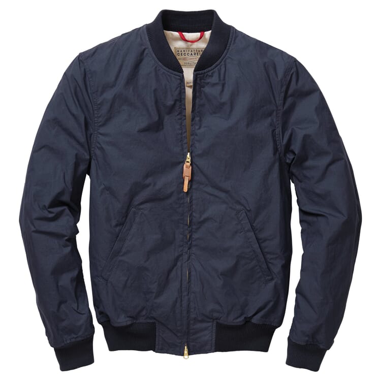 Blouson i bomuld til mænd, Navy