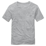 Herren-Leinenshirt Grau