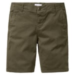 Herren-Chino-Shorts Grün