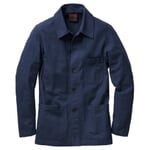 Veste homme en coton Bleu marine