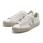 Unisex Leather Gym Shoes by Veja White