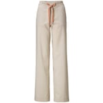 Damen-Marlenehose gestreift Sand