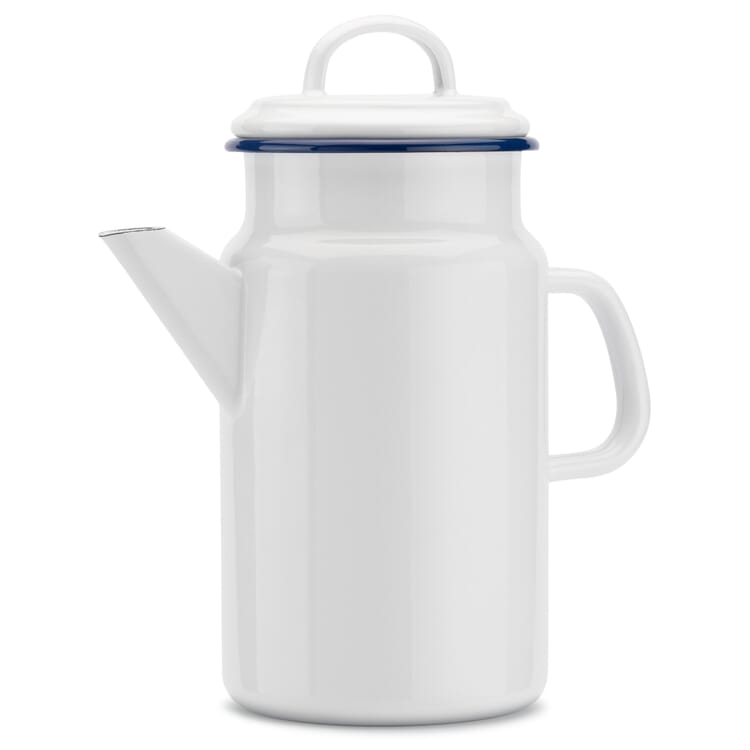 Emalje til te- og kaffekande