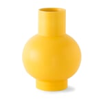 Vase Strøm Matte yellow