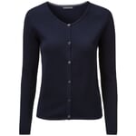 Damenstrickjacke Baumwolle Navy