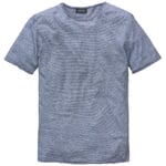 T-shirt en lin pour homme Gris mélangé