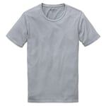 T-shirt til mænd med rund hals Grå