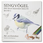Livre de coloriage et de dessin Oiseaux chanteurs 2