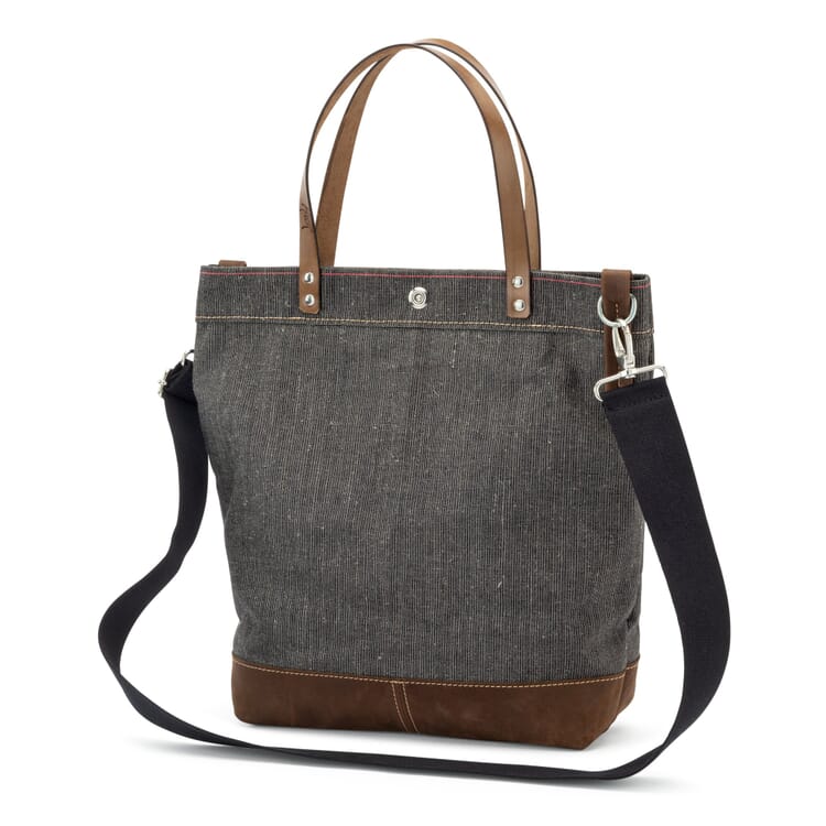 Sling Bag Made of Canvas, Anthracite