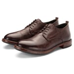 Chaussures basses pour hommes Marron foncé