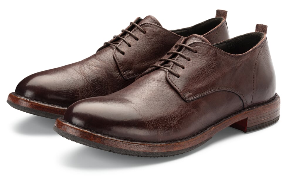 Herren-Halbschuh Dunkelbraun