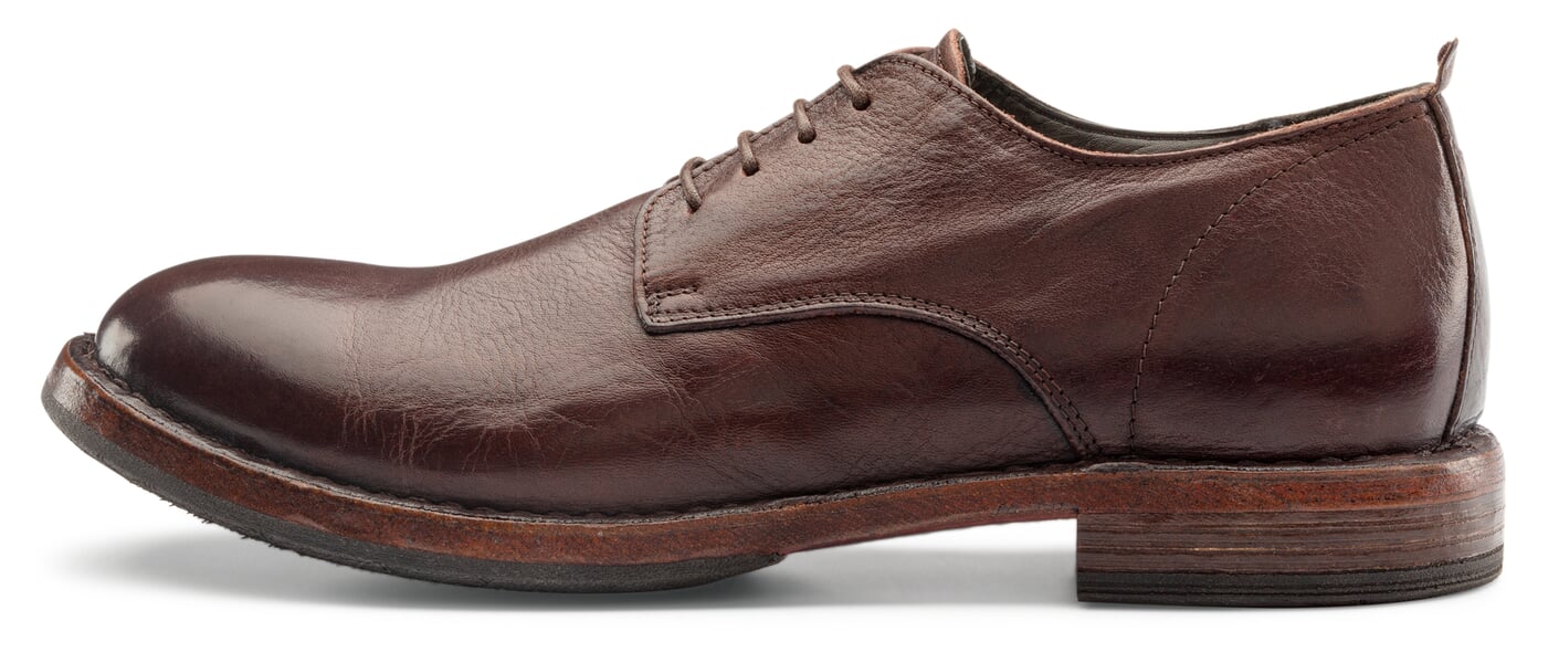 Herren-Halbschuh Dunkelbraun