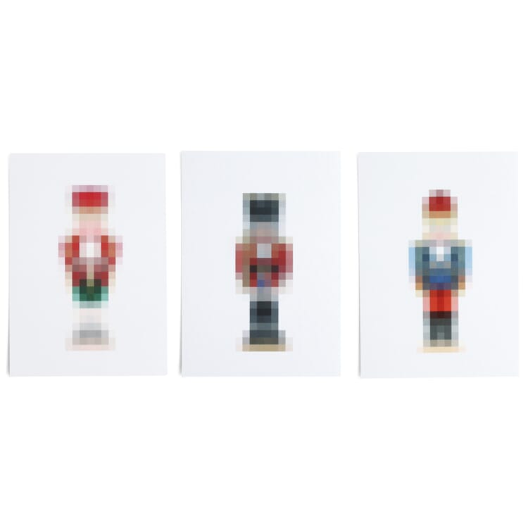 Sæt med lykønskningskort Pixel