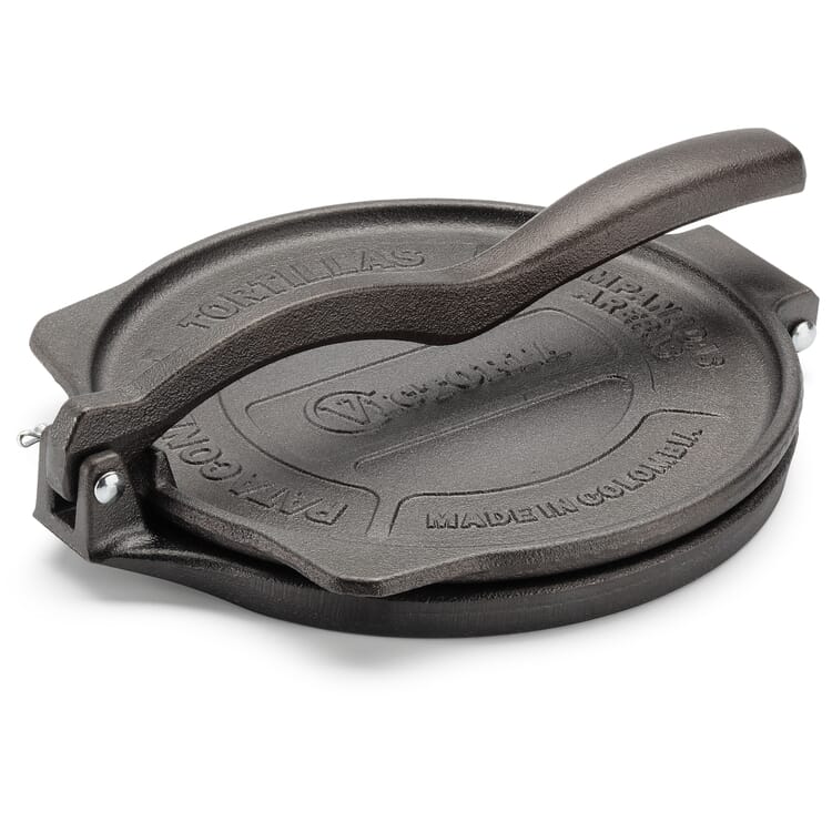 Presse à tortilla en fonte, 20 cm