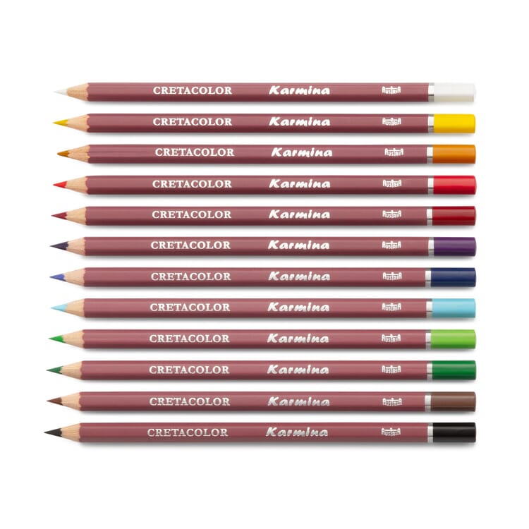 Crayons de couleur Cretacolor, 12 pièces
